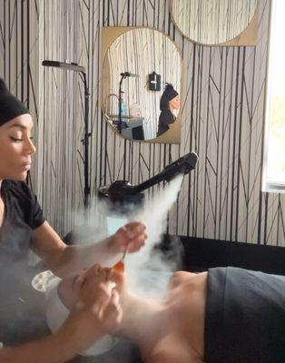 Hydration Facial w/add on Red Light Therapy.