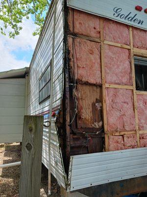 Water Damage, have your unit checked and sealed