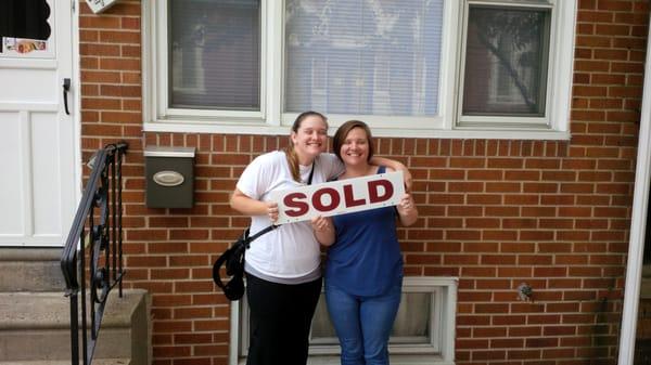 Congrats to Leslie & Regina on the purchase of their First Home in Bridesburg!