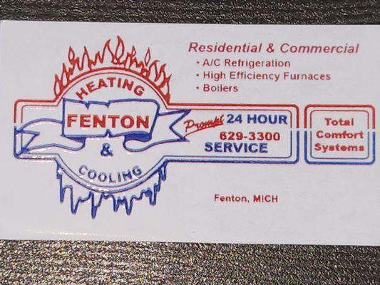 Fenton Heating and Cooling