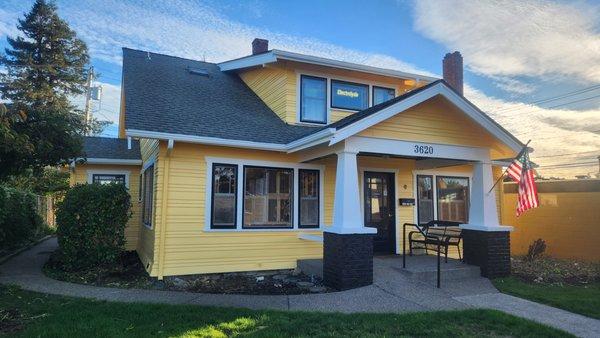 Adage is INSIDE of The Hive at 3620 6th Ave, Tacoma