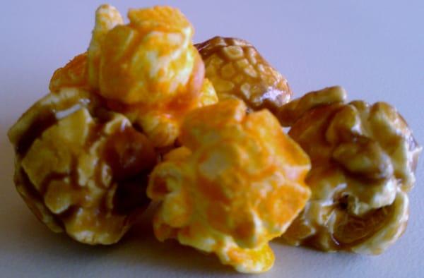 Caramel and Cheddar Cheese!