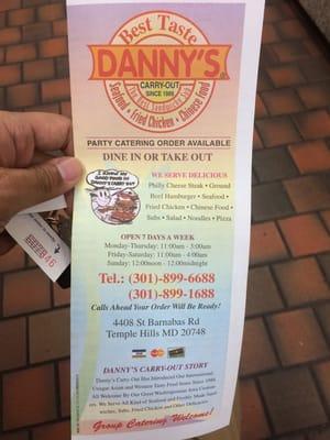 Danny's Carry-Out