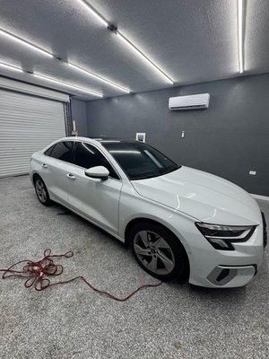 Audi tint job done book with us asap