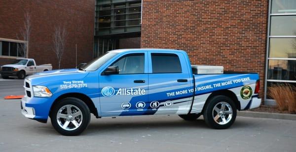 Agency's First Responding Vehicle for our Clients when severe weather occurs!