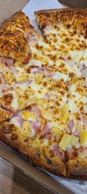 Half hawaiian half cheese