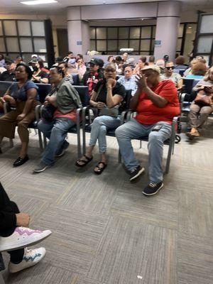 People in the waiting room