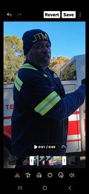 Eric doing a great Job