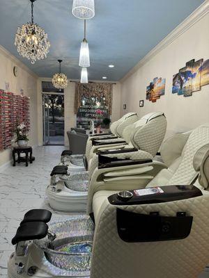 Spa pedicure chairs