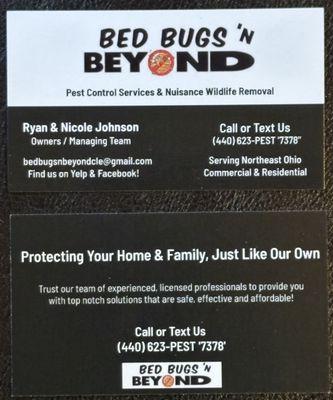Bed Bugs ‘n Beyond