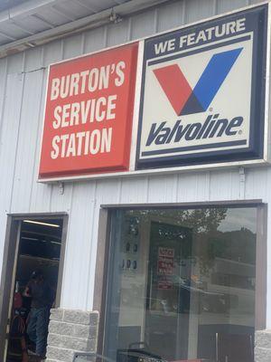 Burton's Service Station