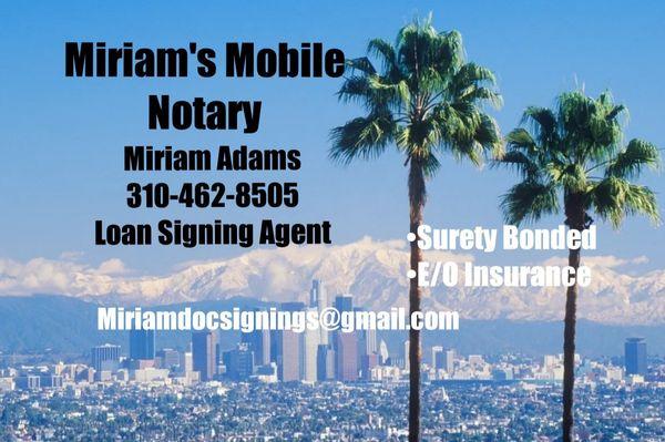 Miriam's Mobile Notary