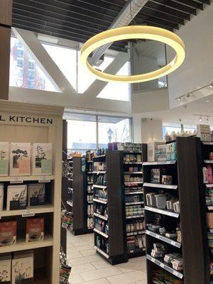 Inside the store - clean, bright
