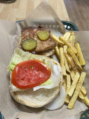 Tenderloin and fries