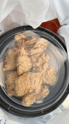 No sauce on wings for to-go orders