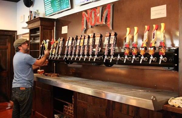 Choice of Craft Brews on Tap