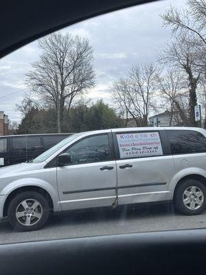 Vehicle that transports children. Read reviews on Google before letting your child in these vehicles.