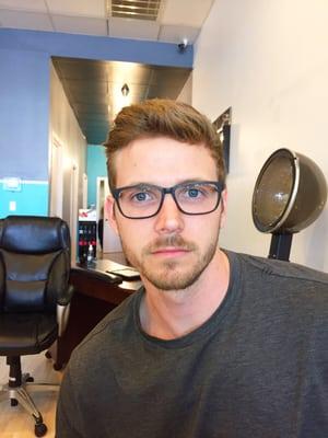 Men's cut by Richard