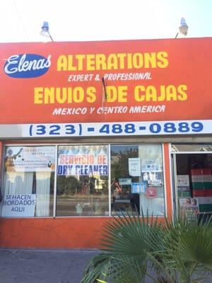 Bright orange building you can't miss it