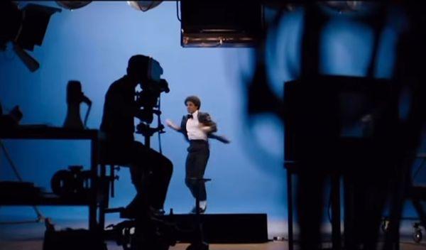 Michael Jackson the Movie shoot at MVA studios