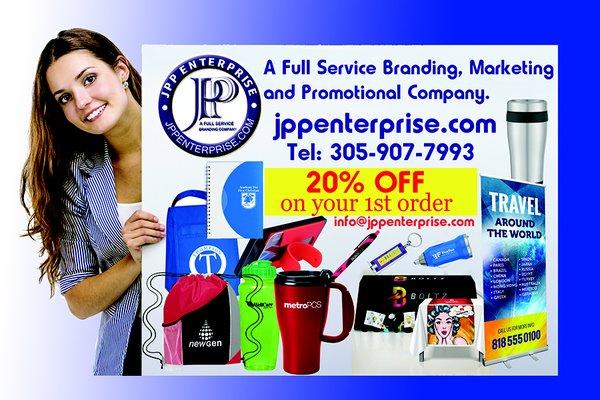 JPP Enterprise is a full service branding, marketing and promotional company.