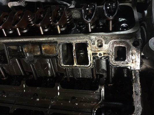 We do many engine repairs also