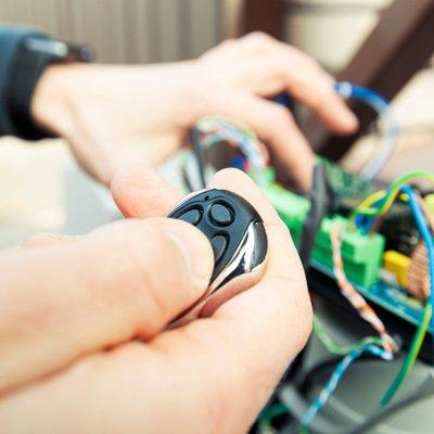 Enforced Garage Door