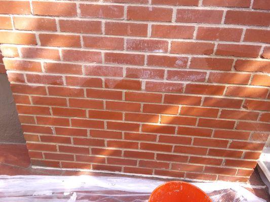 Tuck Pointing and cleaning