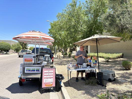 Lucy’s Hot Dog Cart