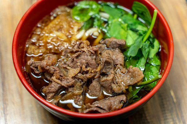 Beef Udon is a very popular!