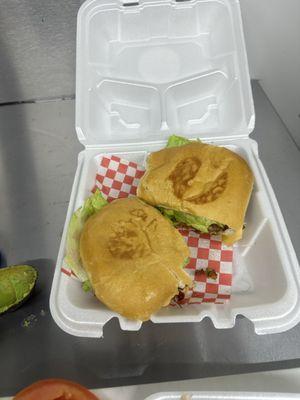 Torta de beef , pastor , o chicken