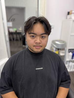 Mens haircut by Jieun