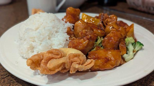 Orange chicken