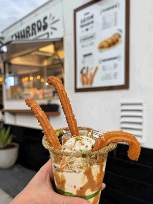 Ice Cream Churro!
