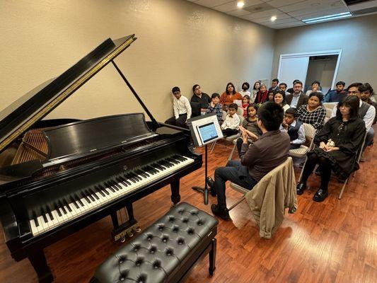 Mini recital and recital