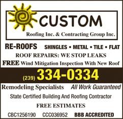 Custom Roofing Inc