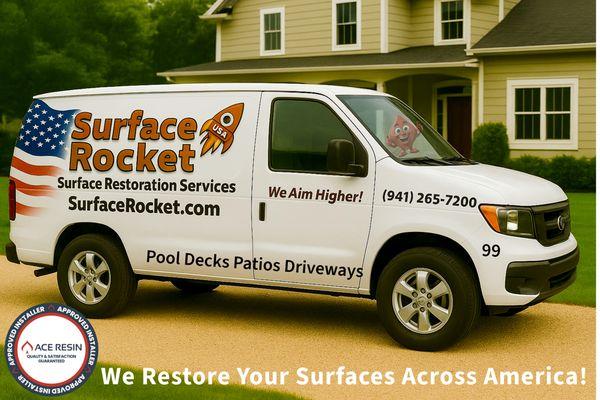 Our installation teams are the best in the industry, ready to restore your surfaces!