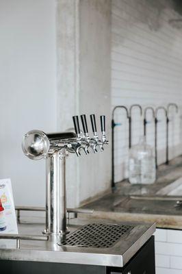 kombucha fill up station