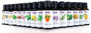 Full line of NOW Essential Oils