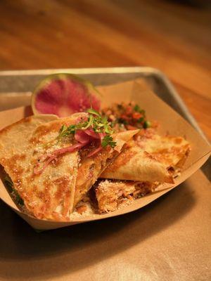 10 cheese quesadilla!