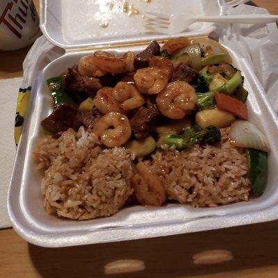 Hibachi Steak & Shrimp