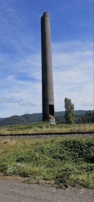 The Whitney Mill Chimney