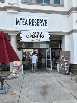 Grand opening 11/1/2025