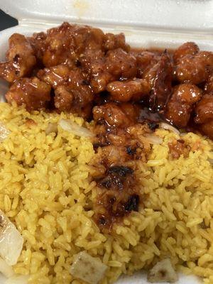 General Tso Chicken Lunch combo