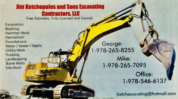 Ketchopulos Jim & Son's Excavating Contractors