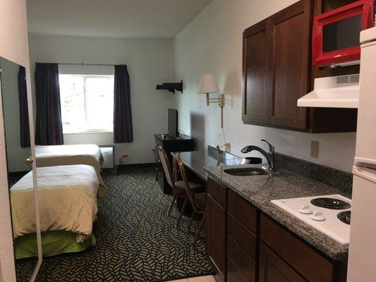 Double studio with kitchenette.