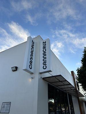 New outside logos have been installed.