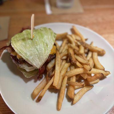 Classic Bacon Cheeseburger with Classic Fries