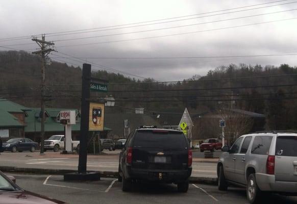 view from Dunn's Deli