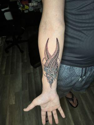 Tattoo Done at Bad Intentionz Tattoo & Piercing Studio.